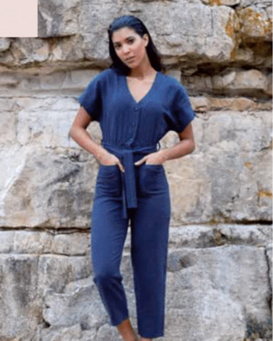 Terre Jumpsuit (Indigo)