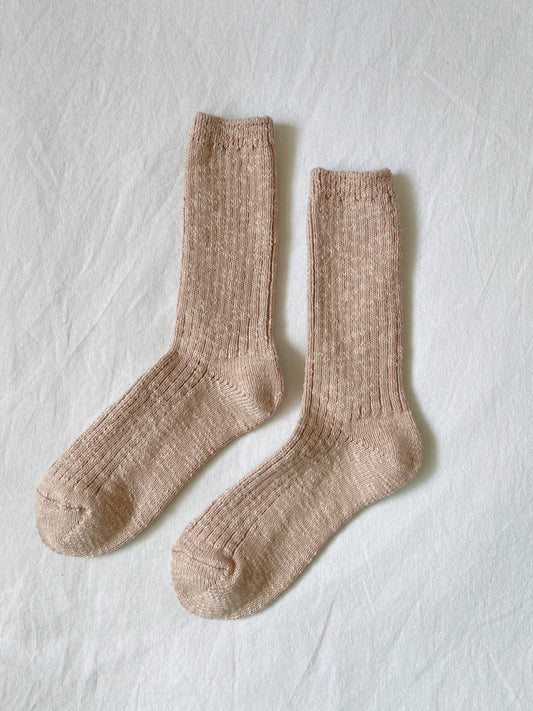 Cottage Socks - Peachy Keen