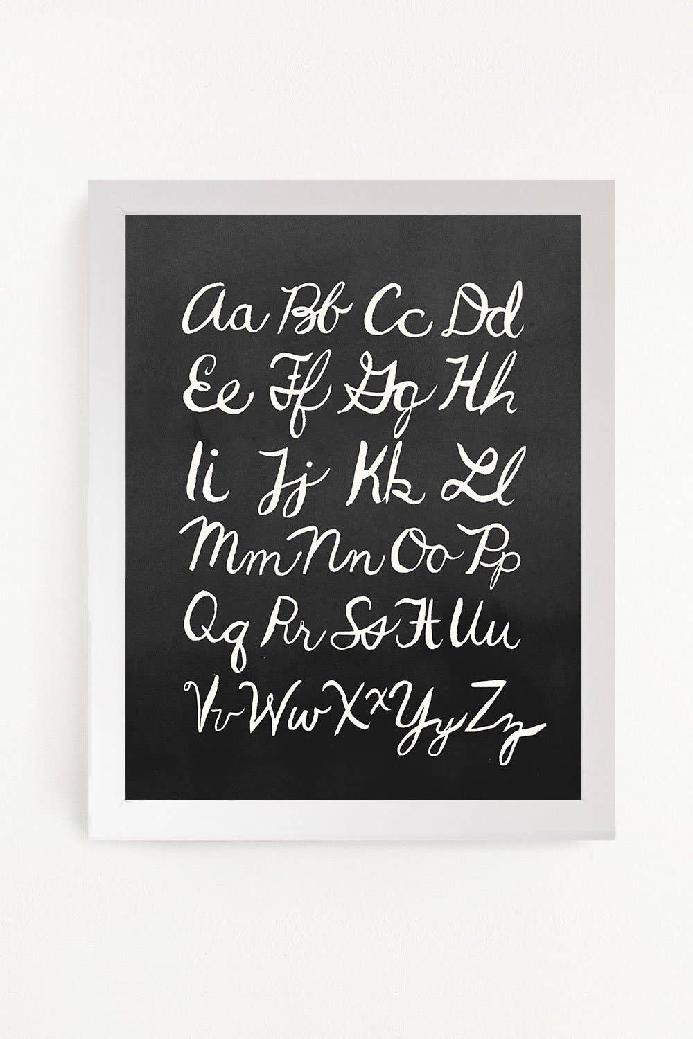 Alphabet Art Print